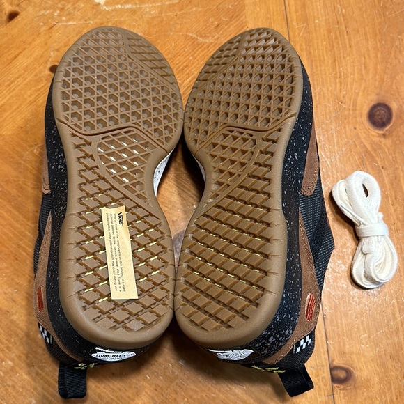 Men’s VANS Sneakers Zahba x Zion Wright ‘Jupiter’ Brown / Black Size 9 NEW - Picture 6 of 7